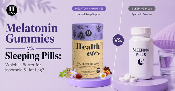 Melatonin Gummies vs. Sleeping Pills: Which Is Better for Insomnia & Jet Lag?