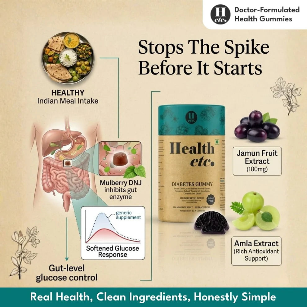 Diabetes gummy health benefits healthetc