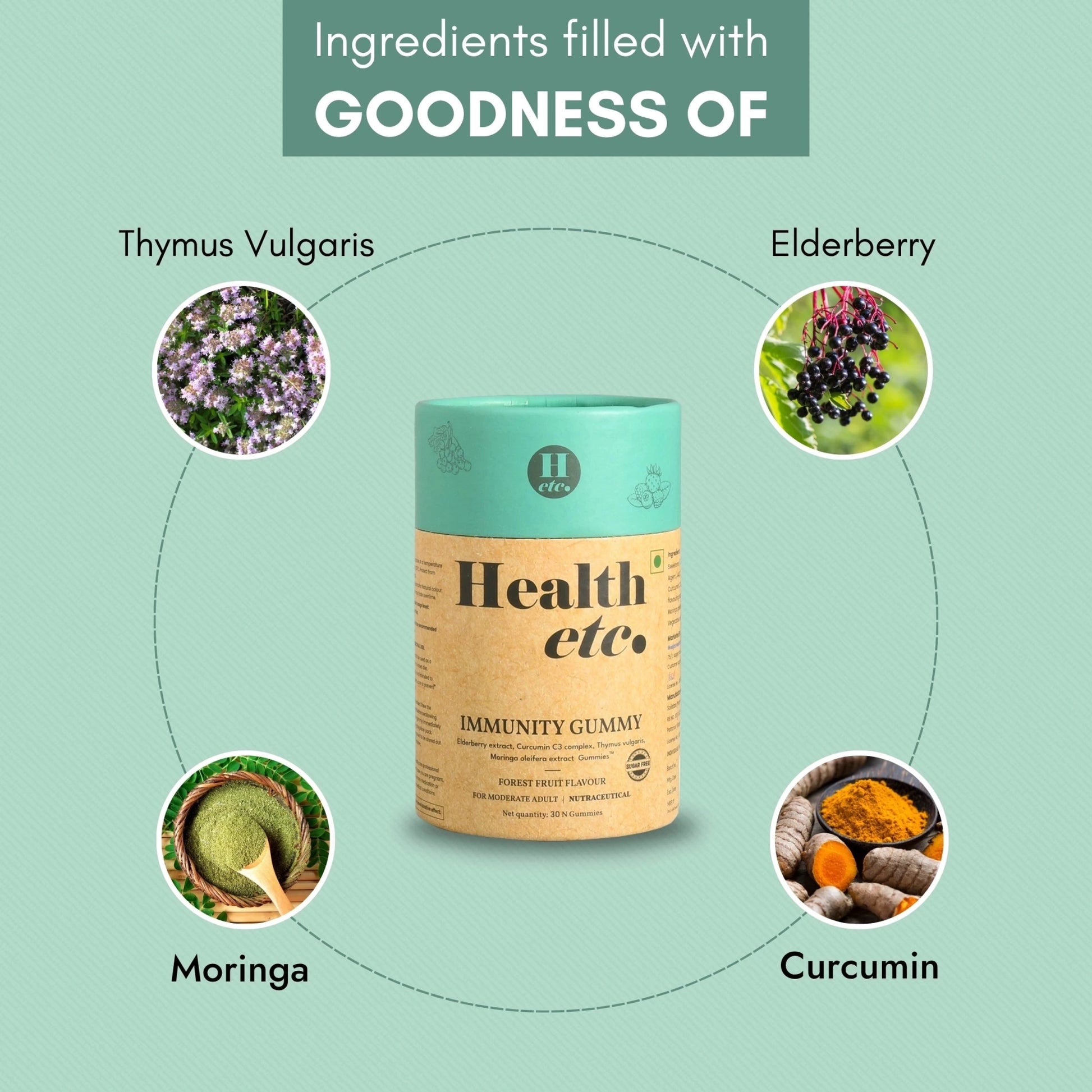 Immunity booster gummies ingredients healthetc