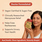 Menopause Health Gummy with vegan, sugar-free formula and support for menopause relief and urinary tract health - Healthetc
