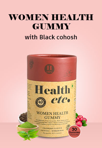 Women Health Gummy with Black Cohosh