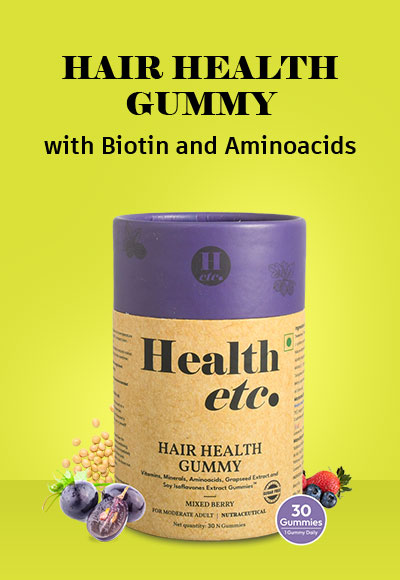 Hair Health Gummy with Biotin and Aminoacids