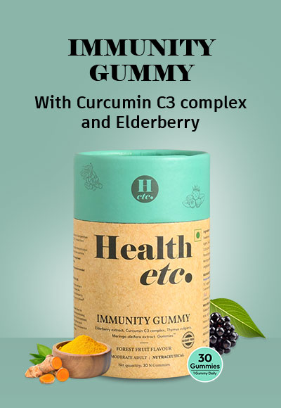 Immunity Gummy with Curcumin C3 Complex and Elderberry