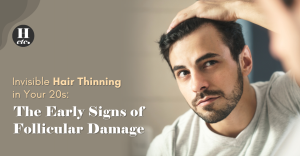 Invisible Hair Thinning in Your 20s: The Early Signs of Follicular Damage